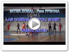 Interzonal 7ma Fecha: Las Cabras del Poligarin Vs Nueve Reyes (1/2)